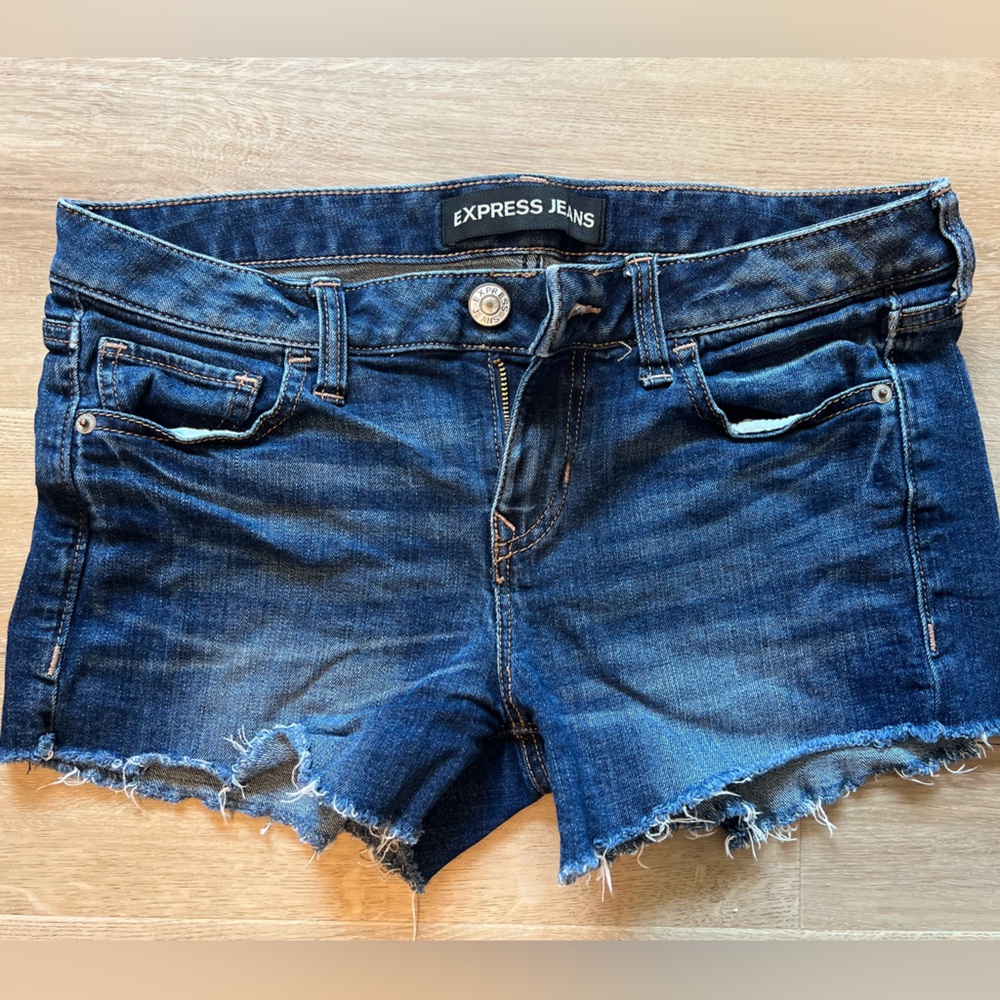 Express jean shorts